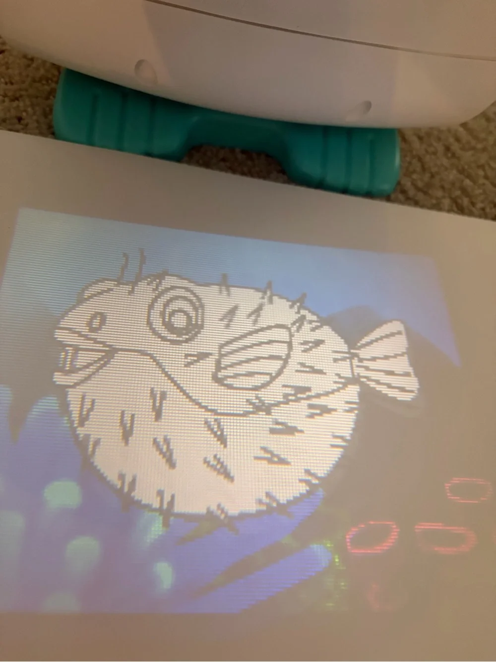 smART sketcher Blue & White Projector Drawing Toy